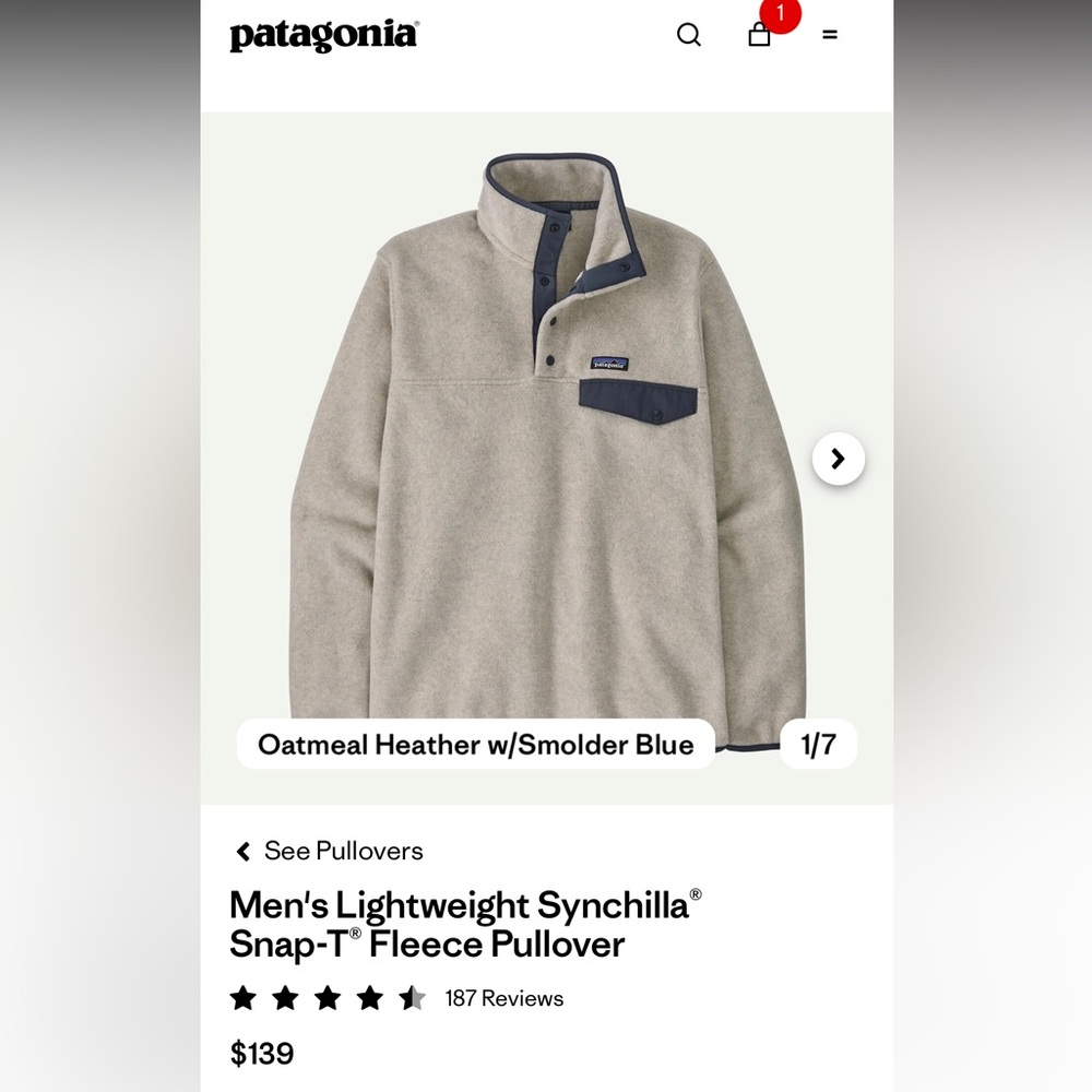 Grey Fleece Sweater